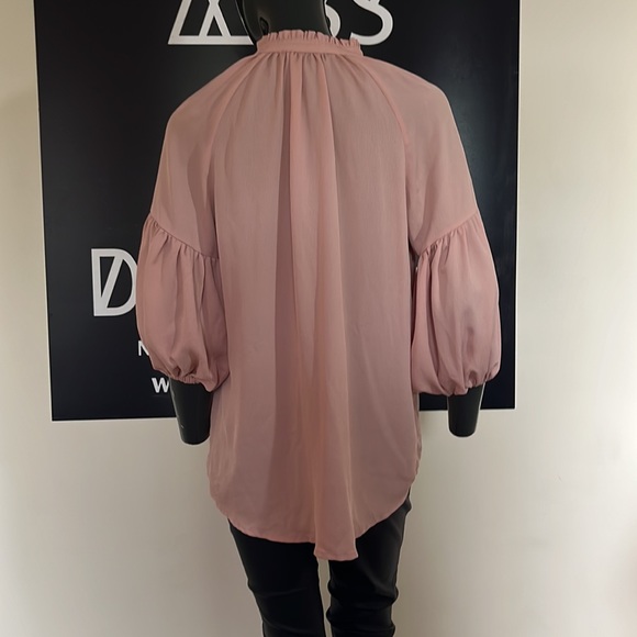 Pink ruffle detail top size 12 - Picture 3 of 10